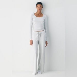 Aritzia HomeStretch Rib Kickback Pant